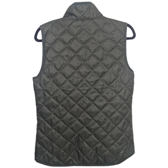 Old Navy Women's Olive Green Quilted Puffer Vest 🌲 - Picture 4 of 8